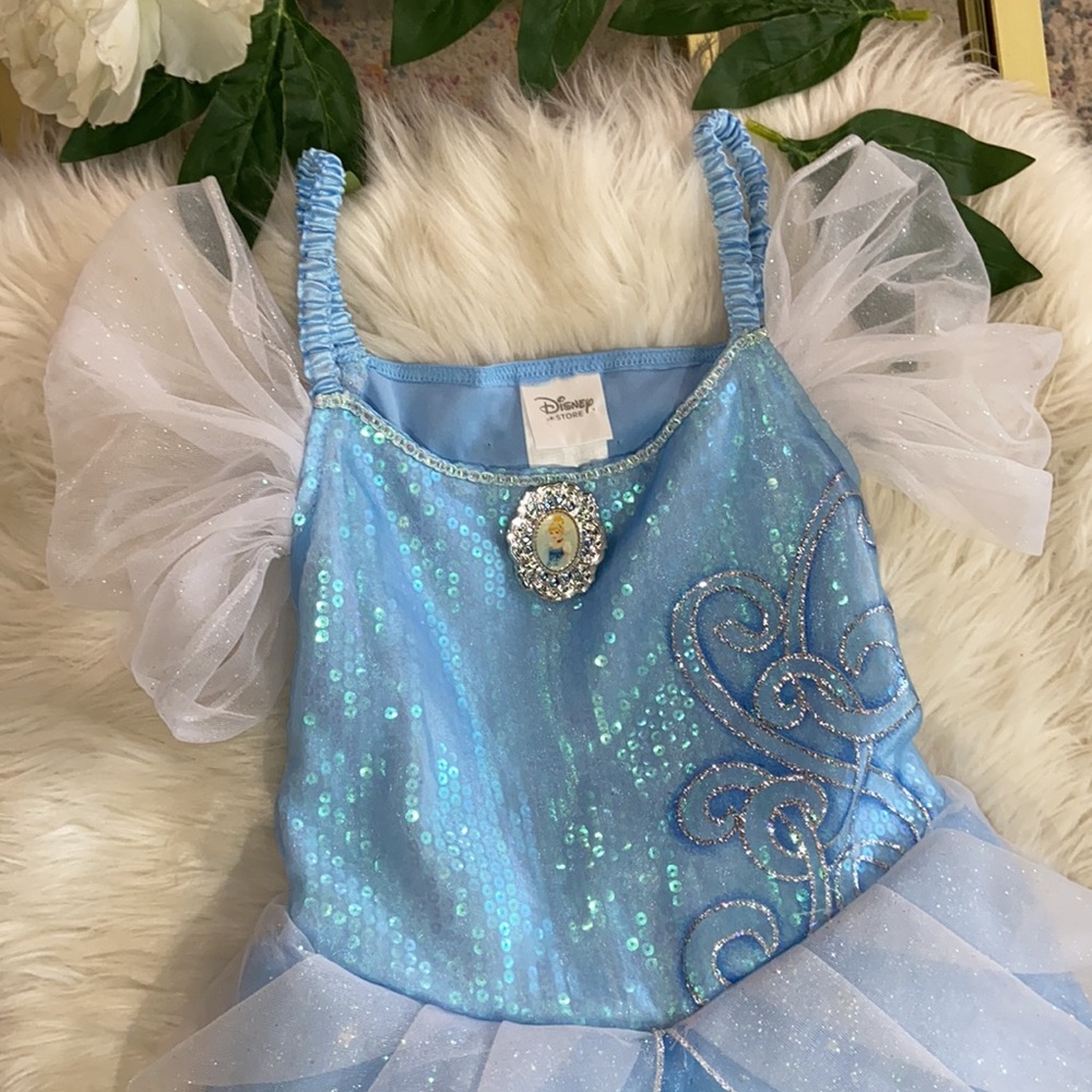 Disney Store Cinderella Costume Princess Dress, Size 7/8 - Picture 3 of 16